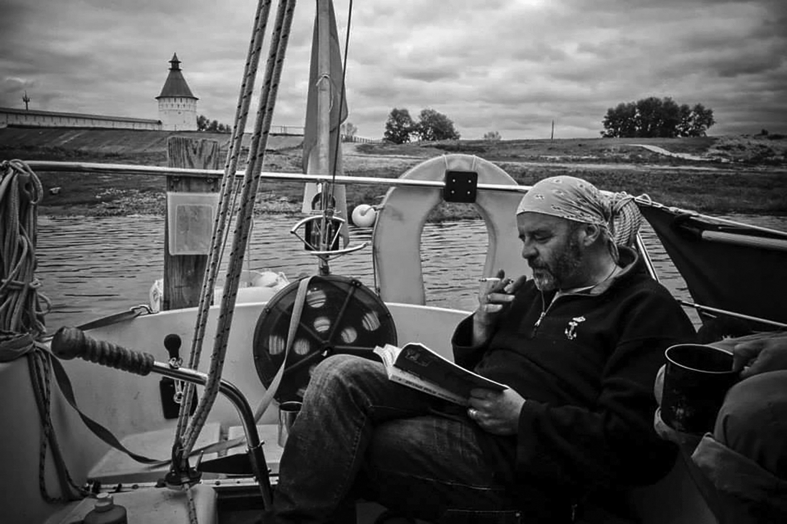 Oleg Klimov on the yacht Freelancer. Photo project from the White to the Black Sea.