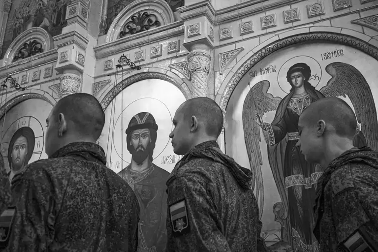 Orthodox Christmas at the Church of St. Alexander Nevsky. January 7, 2026. Photo by Oleg Klimov.