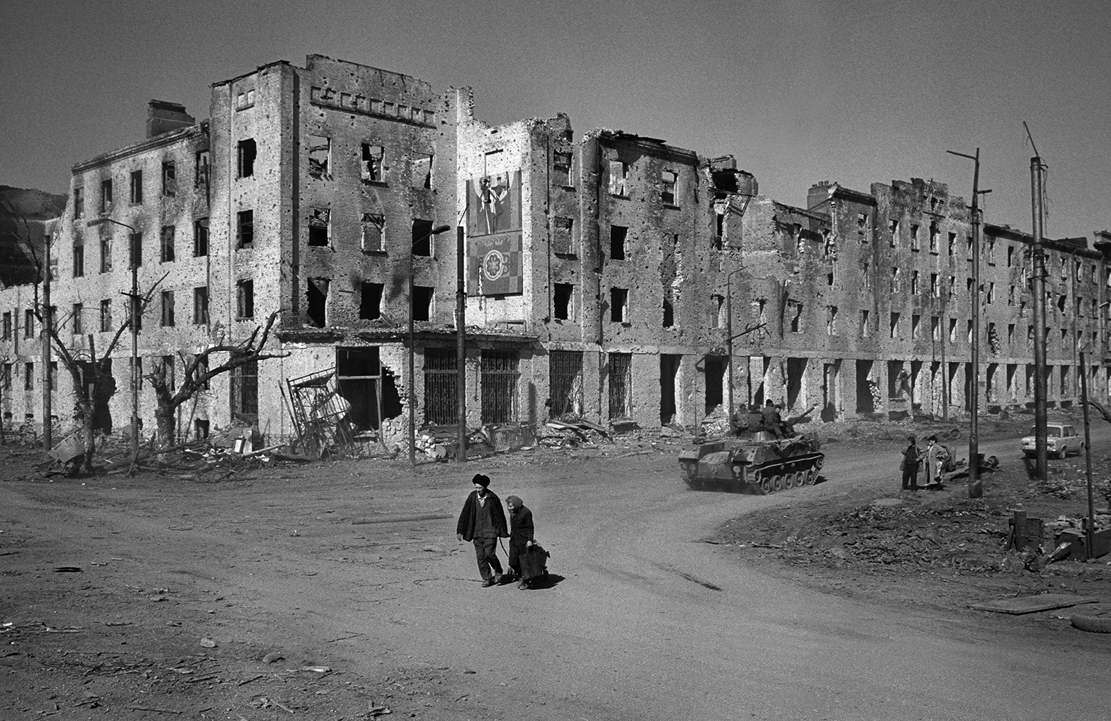 Grozny, Chechnya. Spring 1995. Photo by Oleg Klimov