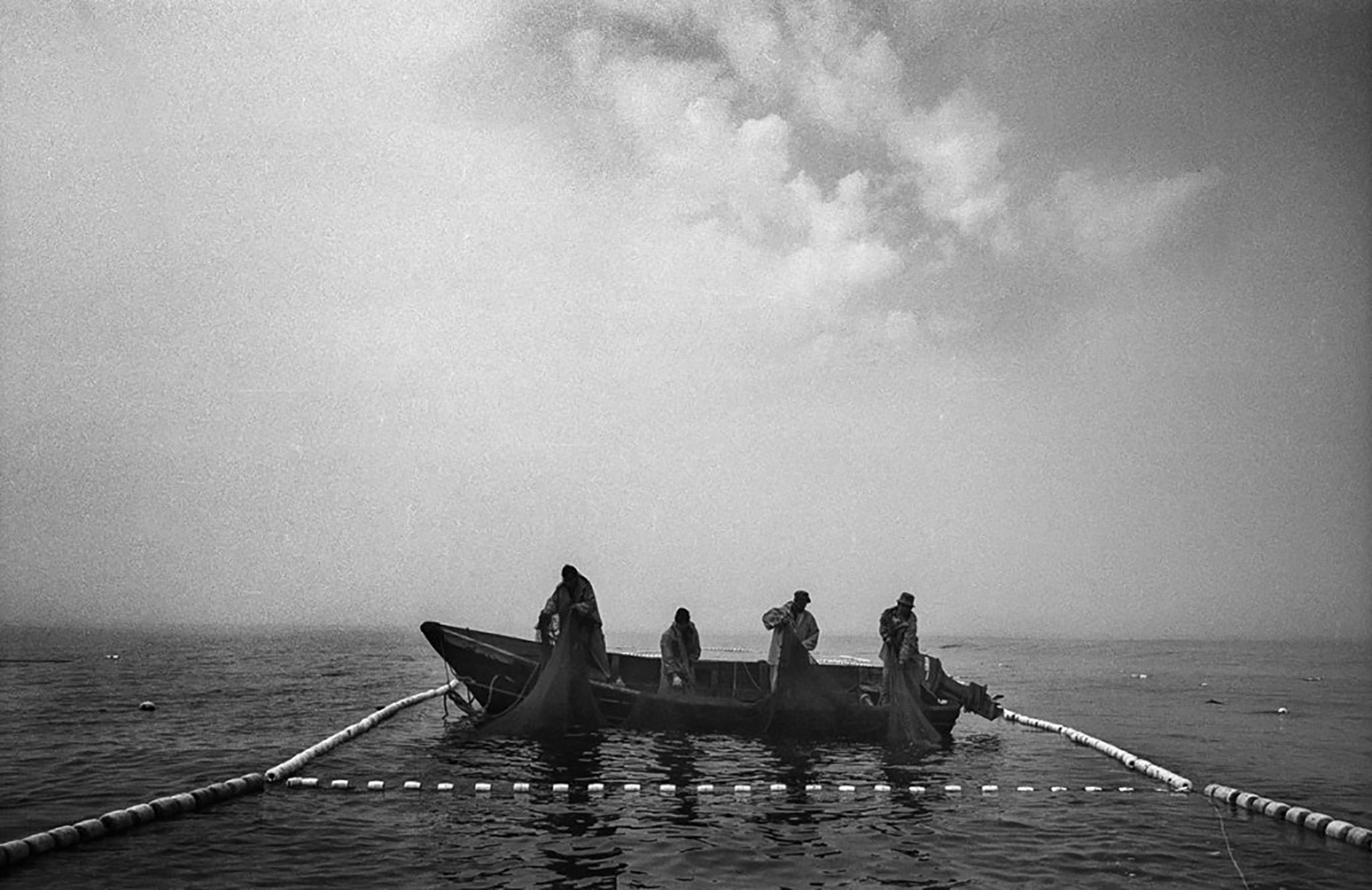 Fishermen of Sakhalin Island. Photo by Oleg Klimov